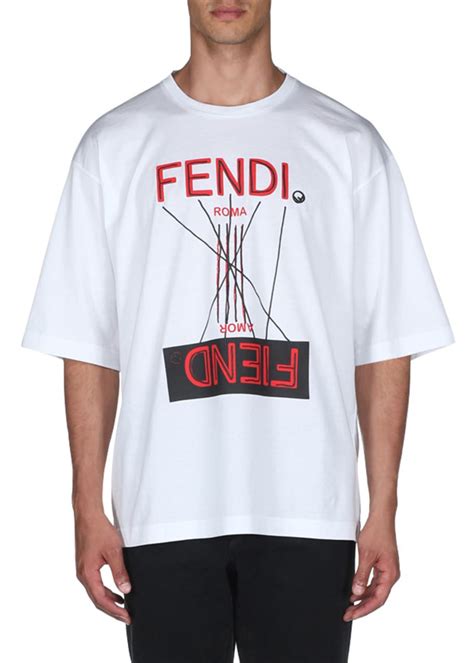 fendi t shirt label|fendi fiend t shirt.